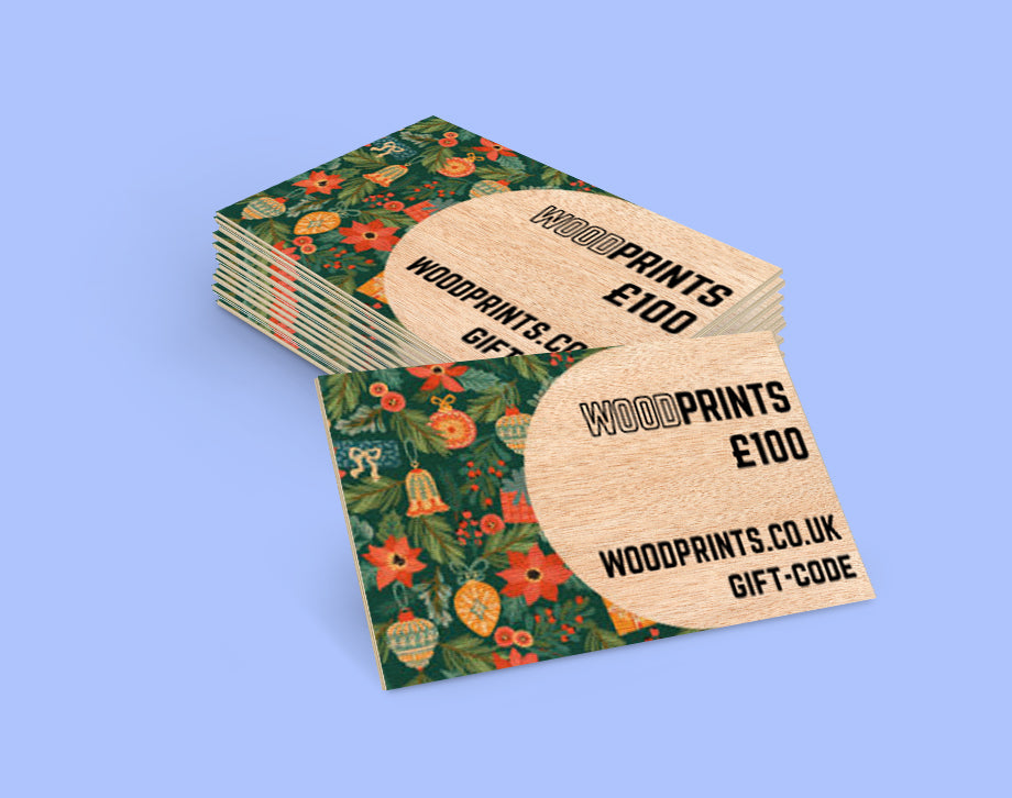 Wood Prints Gift Card - £10